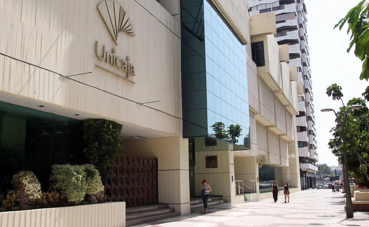 Sede de Unicaja en Málaga. 