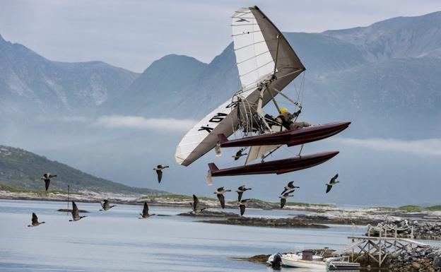 Una imagen de 'Volando juntos'.