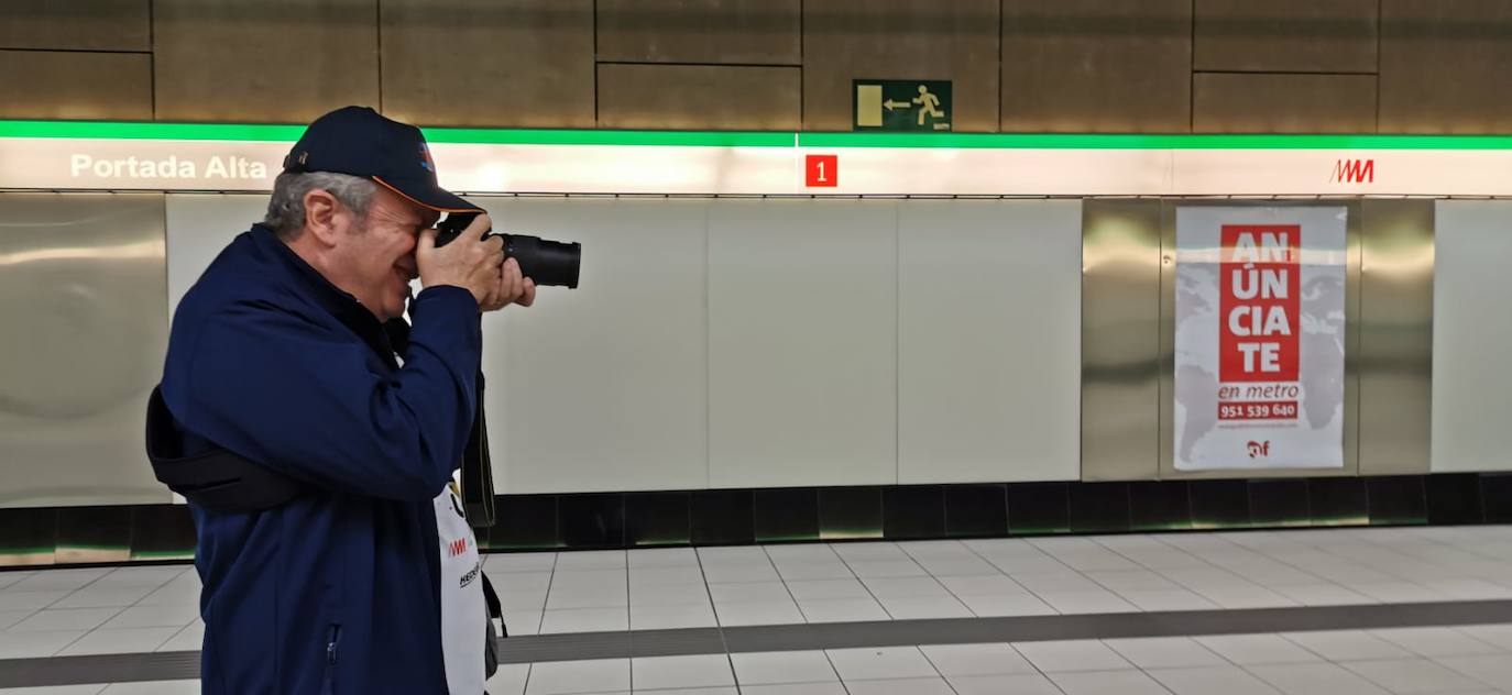 La prueba, que cumple este año su décima edición, reúne a decenas de aficionados al mundo de la imagen en Málaga para pasar una jornada lúdica y de convivencia en torno a la fotografía