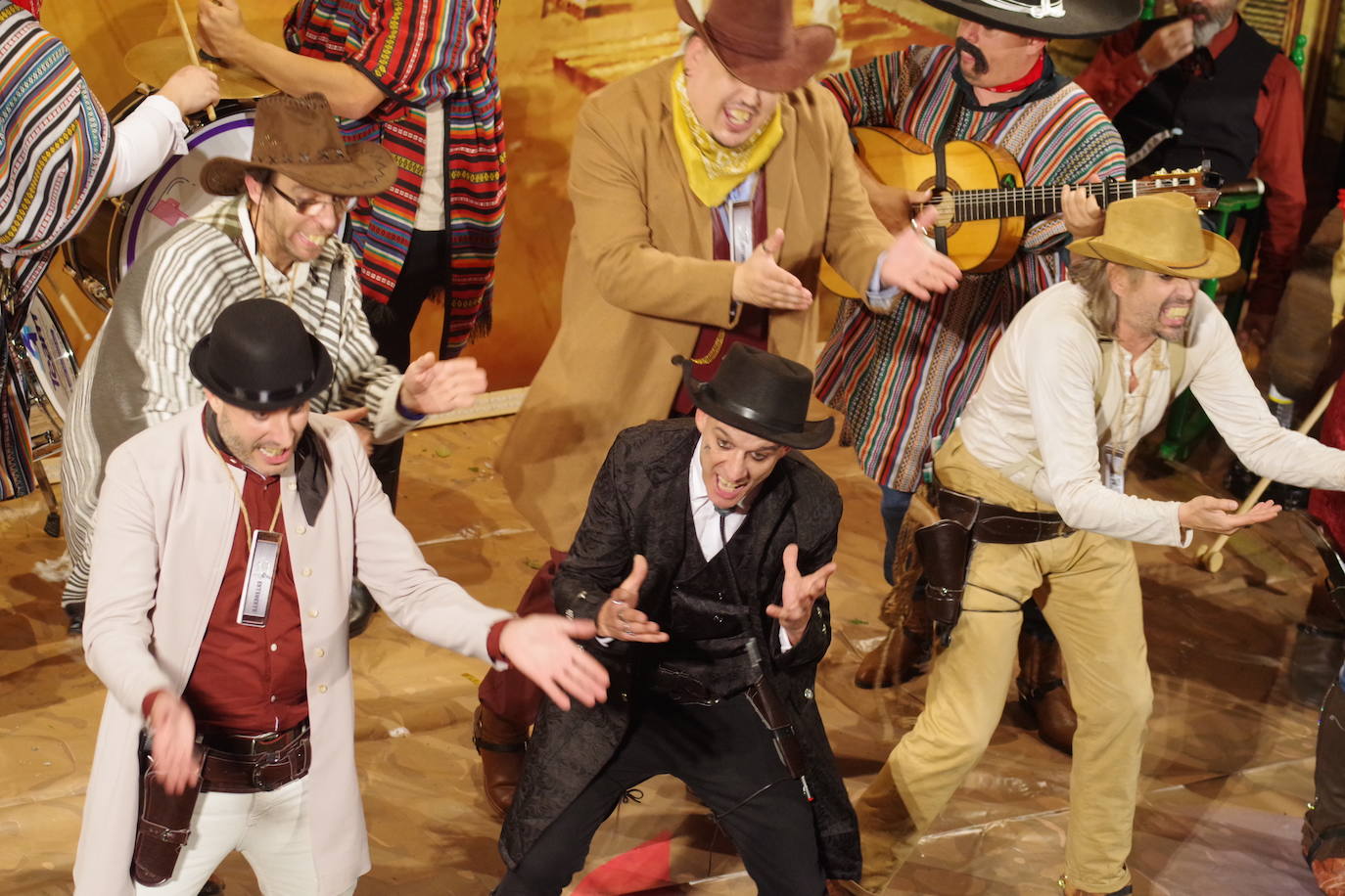 La murga 'Esteoeste'.