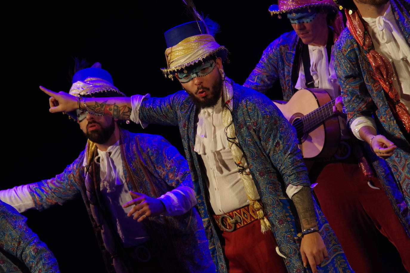 La comparsa de Madrid 'Los Globetrotters'.