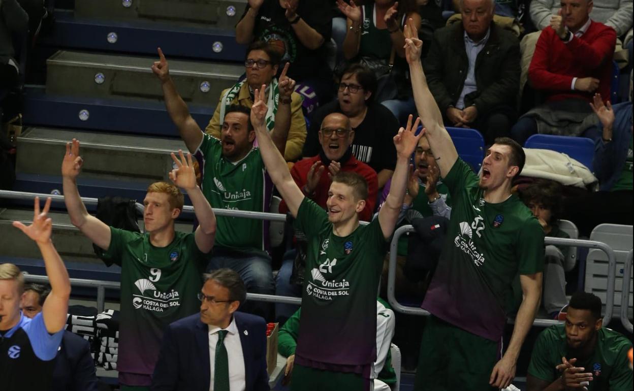 Toupane, en una entrada a canasta en el partido de este miércoles