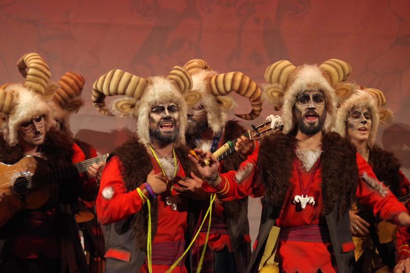 Comparsa 'El silencio de los corderos'.