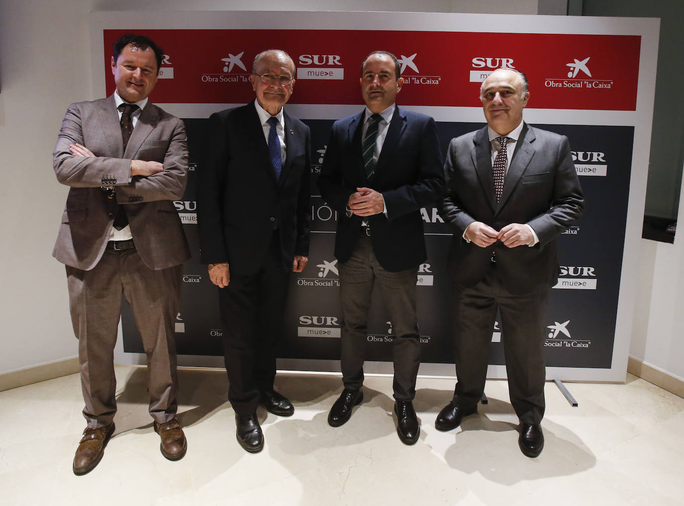 Gerardo Cuartero, Francisco de la Torre, Manuel Castillo y Juan Ignacio Zafra