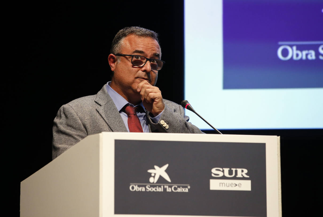 Entrega de galardones al compromiso social de distintas asociaciones malagueñas en el Museo Picasso con Diario SUR y Fundación La Caixa