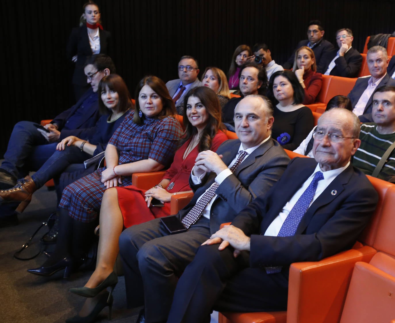 Entrega de galardones al compromiso social de distintas asociaciones malagueñas en el Museo Picasso con Diario SUR y Fundación La Caixa