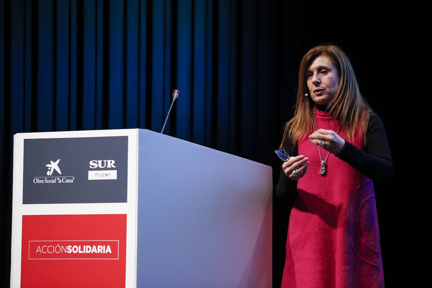 Entrega de galardones al compromiso social de distintas asociaciones malagueñas en el Museo Picasso con Diario SUR y Fundación La Caixa