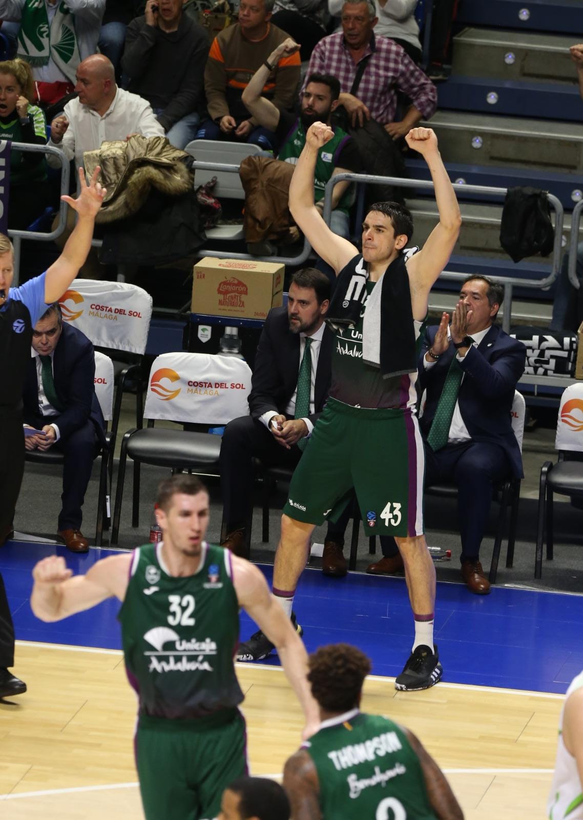 El conjunto malagueño recibió al equipo turco en un partido clave cara a la siguiente fase de la Eurocup