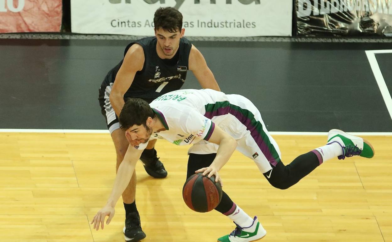 Brizuela volvió hoy a jugar con el Unicaja 