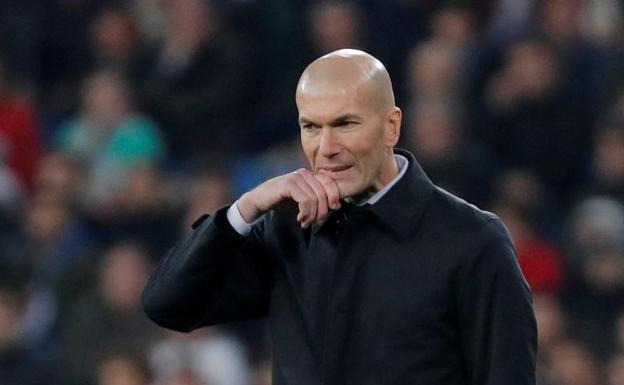 Zinedine Zidane, entrenador del Real Madrid.