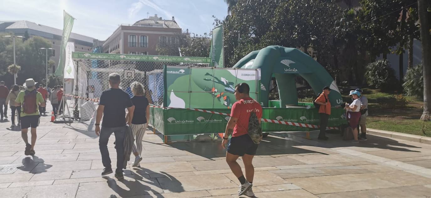 Fotos: Últimos preparativos para la Copa del Rey de baloncesto en Málaga