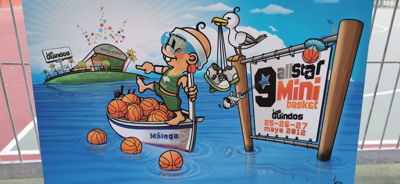 Fotos: Exposición de carteles y caricaturas de baloncesto de Jesús Roldán