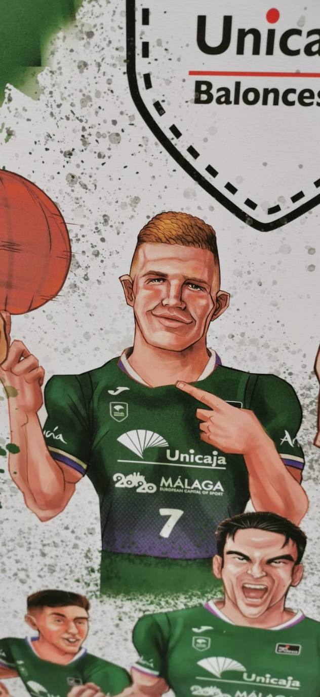 Fotos: Exposición de carteles y caricaturas de baloncesto de Jesús Roldán