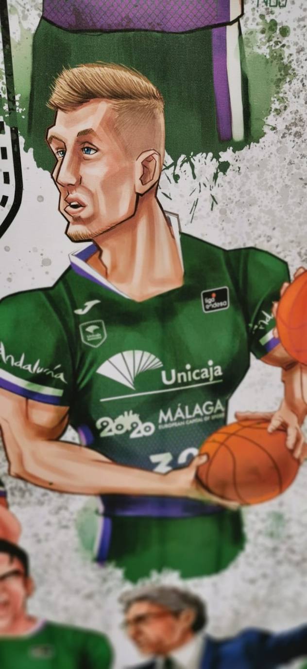 Fotos: Exposición de carteles y caricaturas de baloncesto de Jesús Roldán