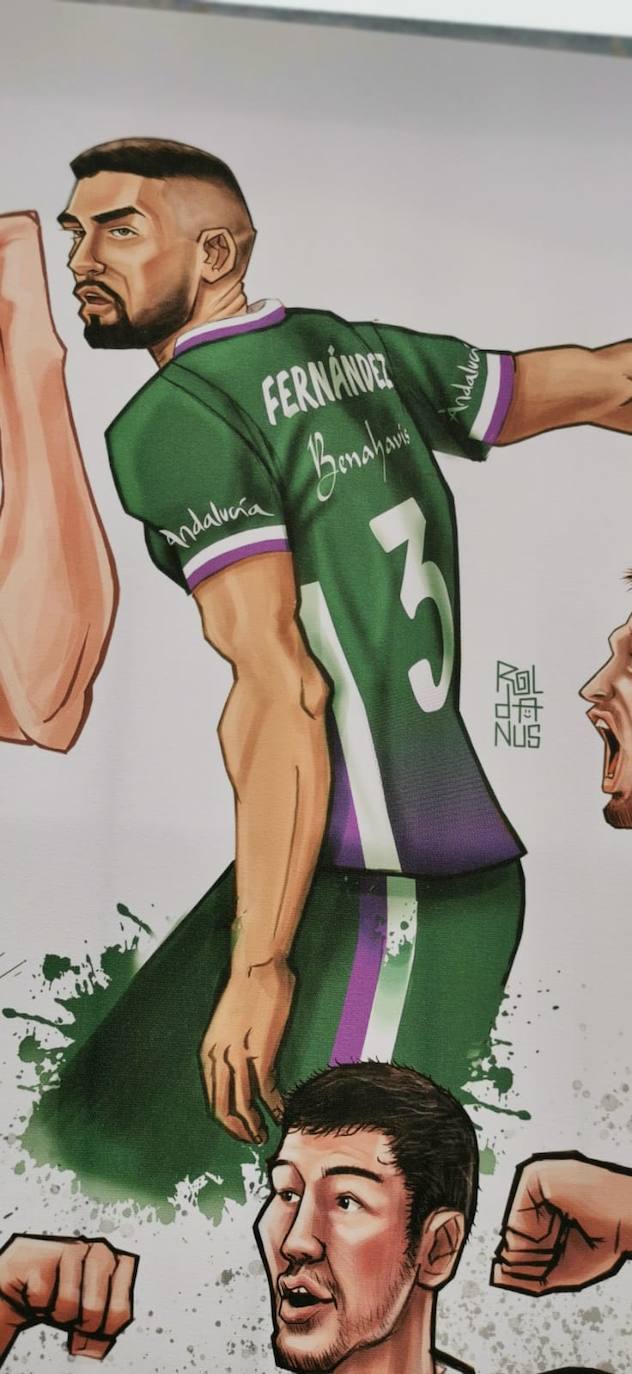 Fotos: Exposición de carteles y caricaturas de baloncesto de Jesús Roldán