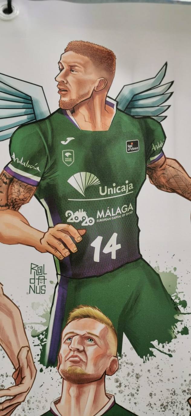 Fotos: Exposición de carteles y caricaturas de baloncesto de Jesús Roldán