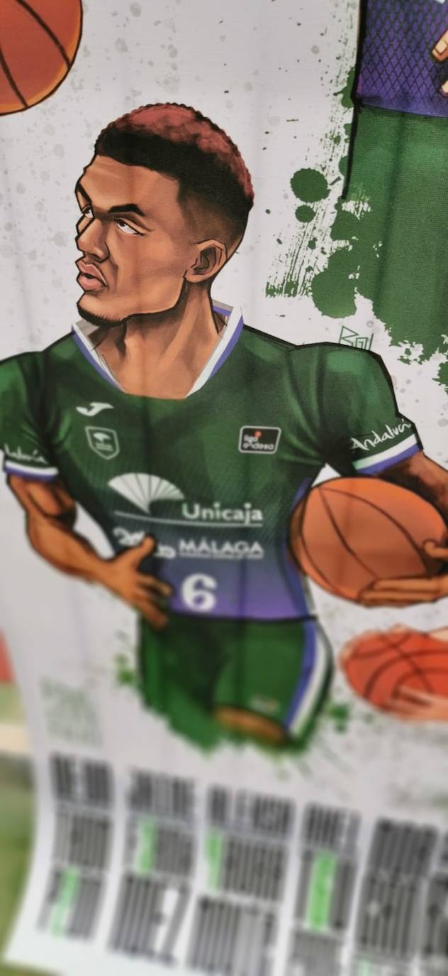 Fotos: Exposición de carteles y caricaturas de baloncesto de Jesús Roldán