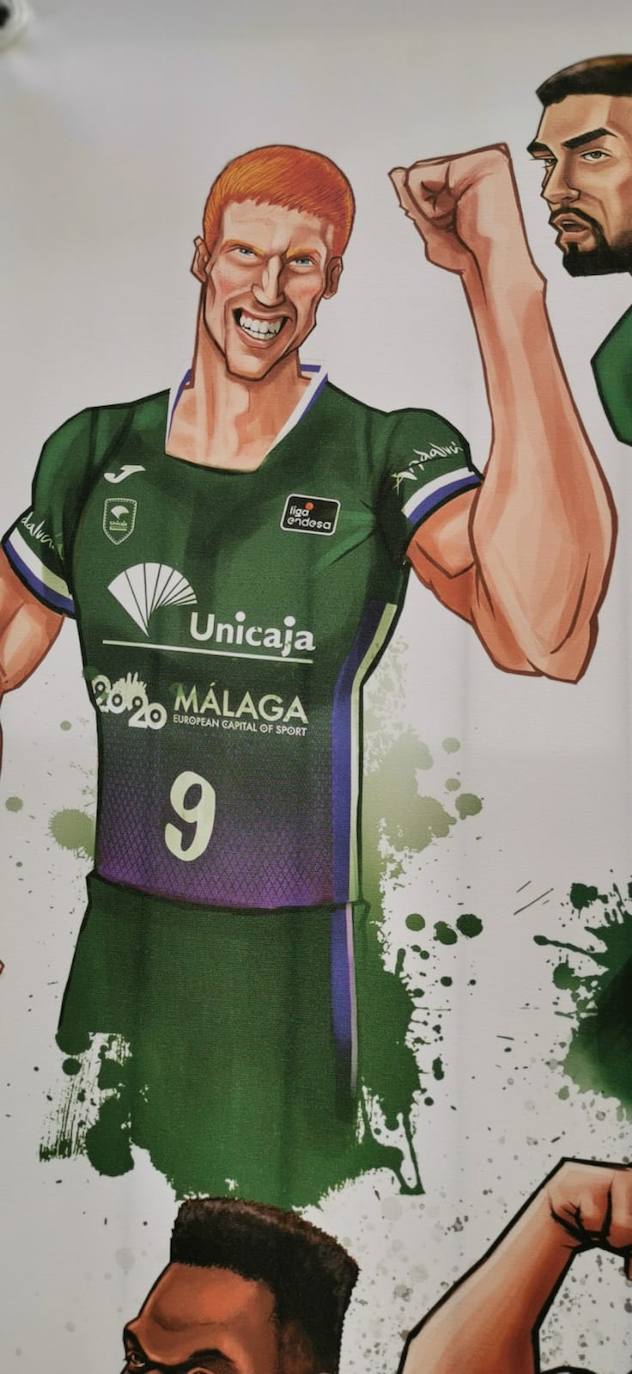 Fotos: Exposición de carteles y caricaturas de baloncesto de Jesús Roldán