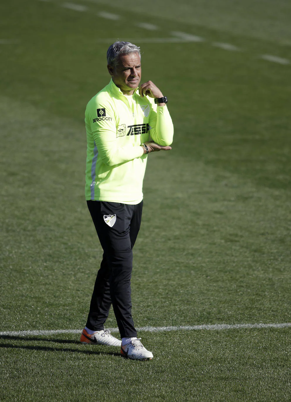 Fotos: El entrenamieno del Málaga en imágenes