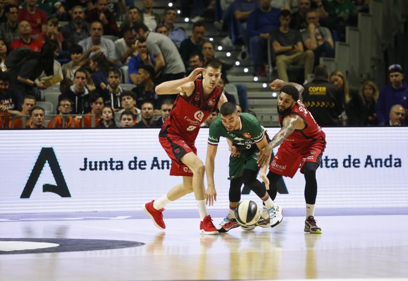 Partido de cuartos de final de la Copa del Rey 2020 en Málaga