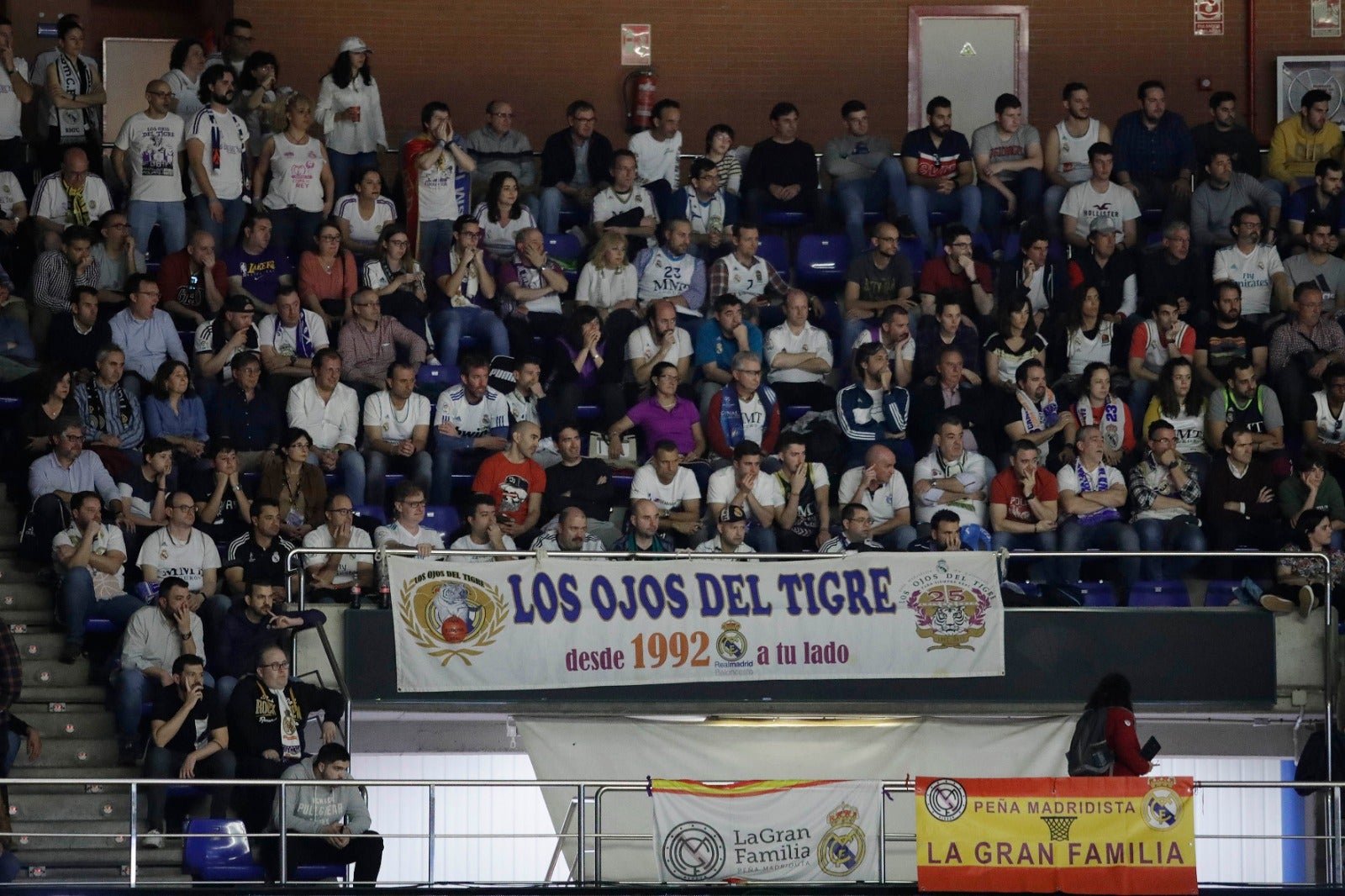 Llenazo en el Carpena para ver el Real Madrid-Valencia y el Unicaja-Andorra