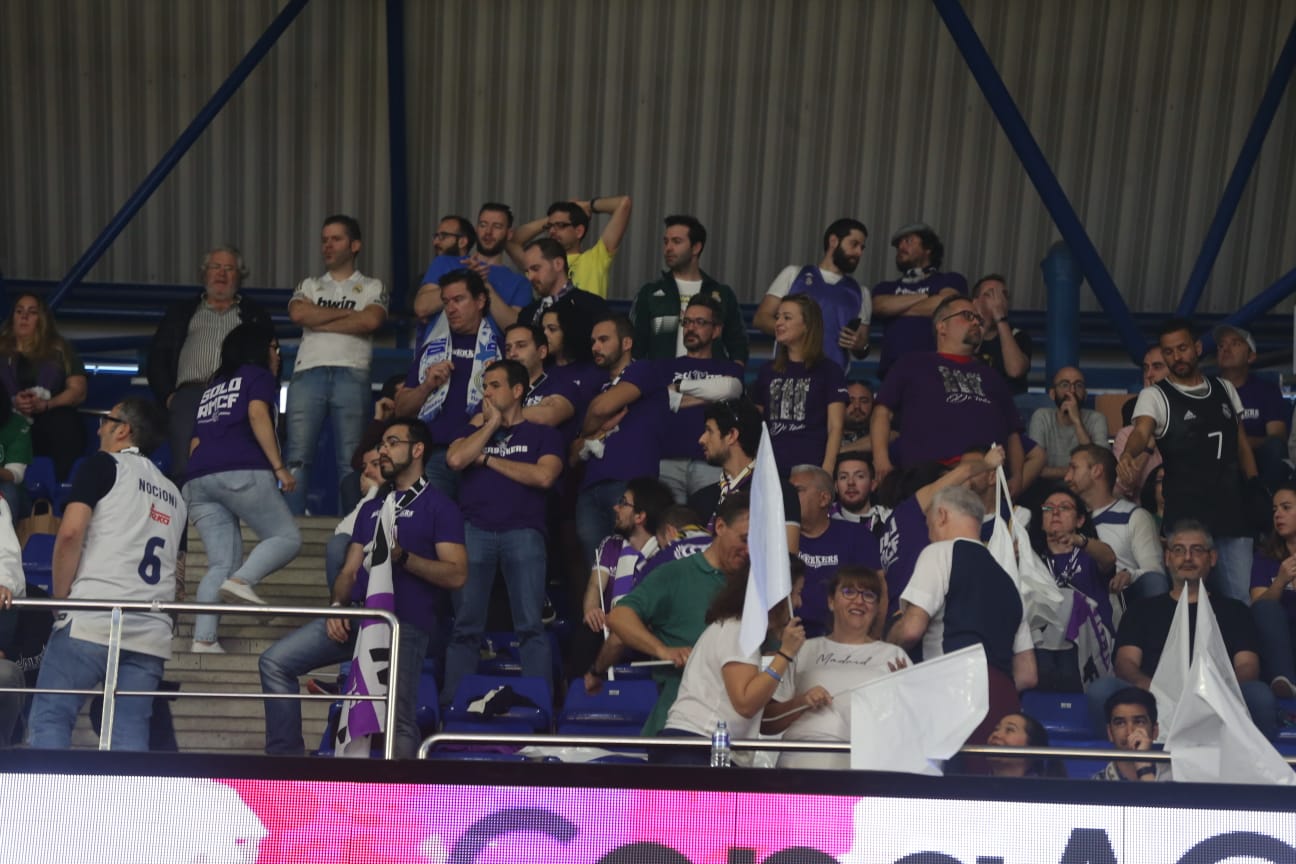Gradas llenas en el Martín Carpena para ver el Unicaja-Real Madrid