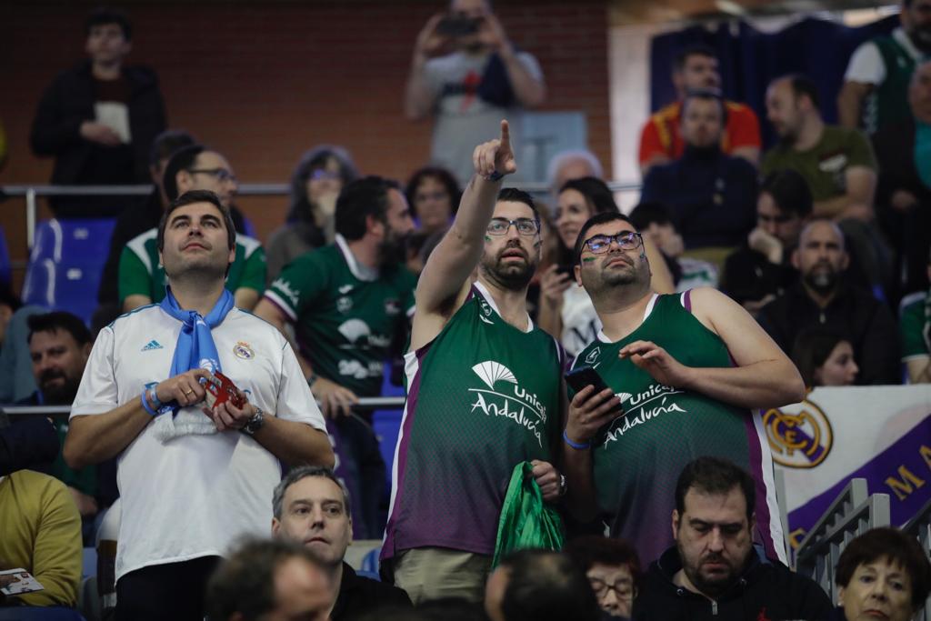 Gradas llenas en el Martín Carpena para ver el Unicaja-Real Madrid