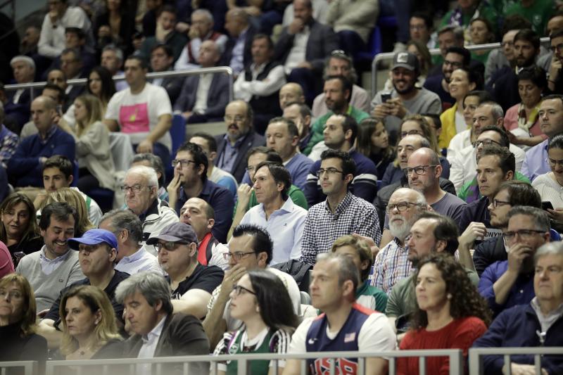 Gradas llenas en el Martín Carpena para ver el Unicaja-Real Madrid