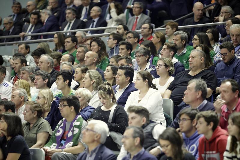 Gradas llenas en el Martín Carpena para ver el Unicaja-Real Madrid