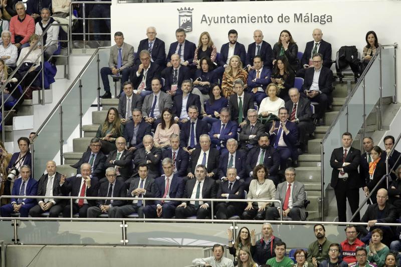 Gradas llenas en el Martín Carpena para ver el Unicaja-Real Madrid