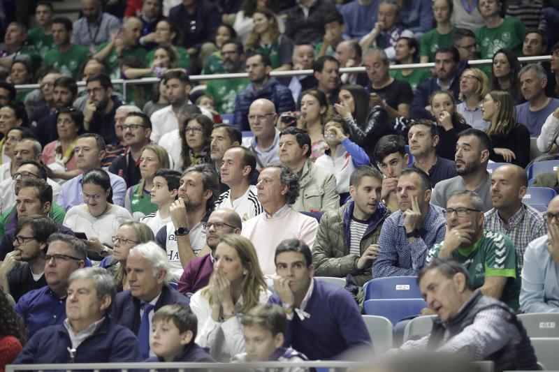 Gradas llenas en el Martín Carpena para ver el Unicaja-Real Madrid