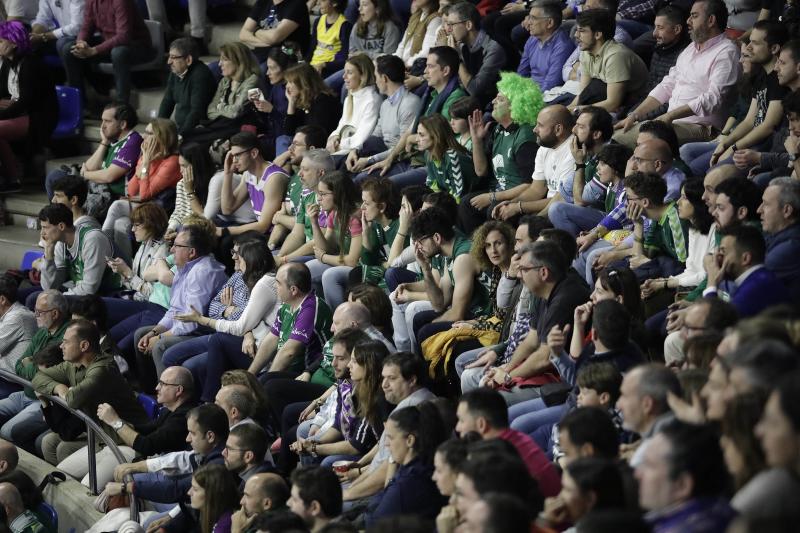 Gradas llenas en el Martín Carpena para ver el Unicaja-Real Madrid