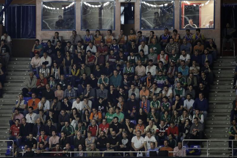 Gradas llenas en el Martín Carpena para ver el Unicaja-Real Madrid