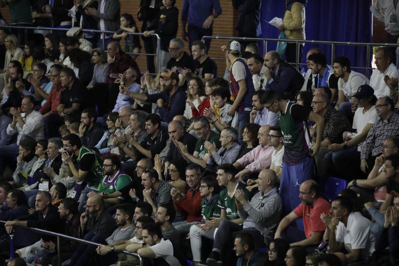 Gradas llenas en el Martín Carpena para ver el Unicaja-Real Madrid