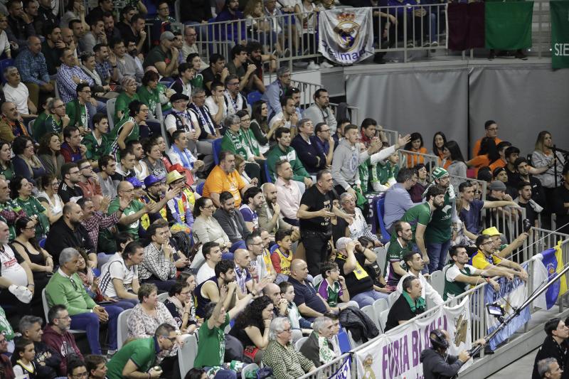 Gradas llenas en el Martín Carpena para ver el Unicaja-Real Madrid