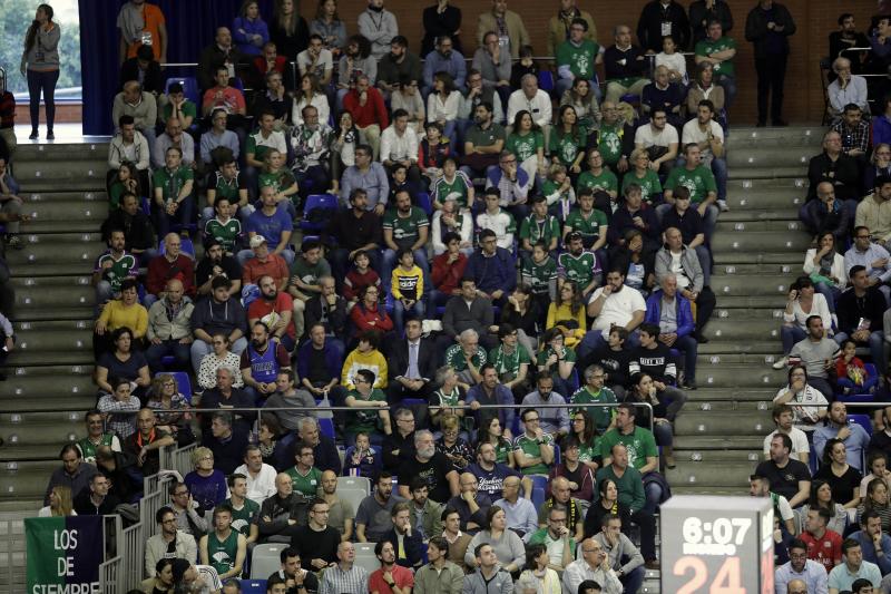 Gradas llenas en el Martín Carpena para ver el Unicaja-Real Madrid