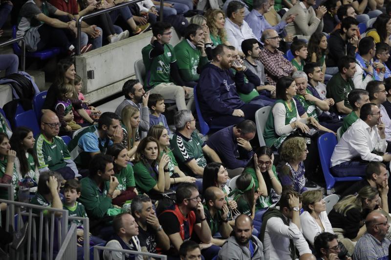 Gradas llenas en el Martín Carpena para ver el Unicaja-Real Madrid