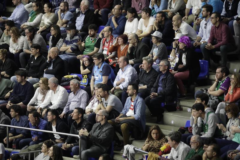 Gradas llenas en el Martín Carpena para ver el Unicaja-Real Madrid