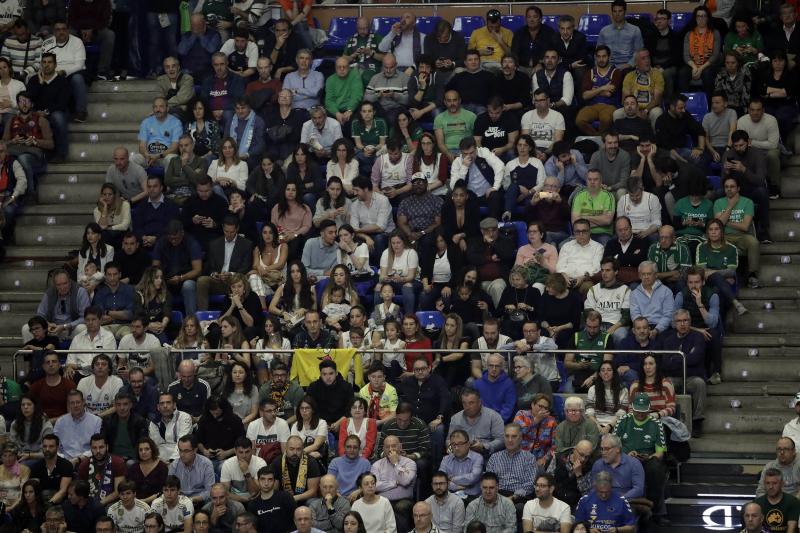 Gradas llenas en el Martín Carpena para ver el Unicaja-Real Madrid