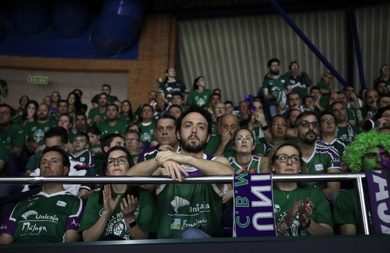 Gradas llenas en el Martín Carpena para ver el Unicaja-Real Madrid