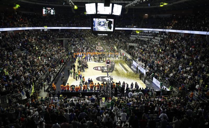 Gradas llenas en el Martín Carpena para ver el Unicaja-Real Madrid