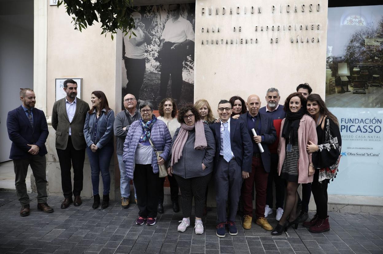 Exposición inclusiva en la Casa Natal de Picasso