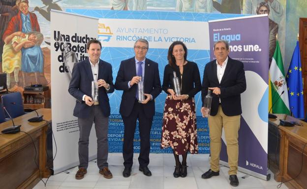 Hidralia y el Ayuntamiento de Rincón de la Victoria presentan la campaña de concienciación 'El valor del agua'