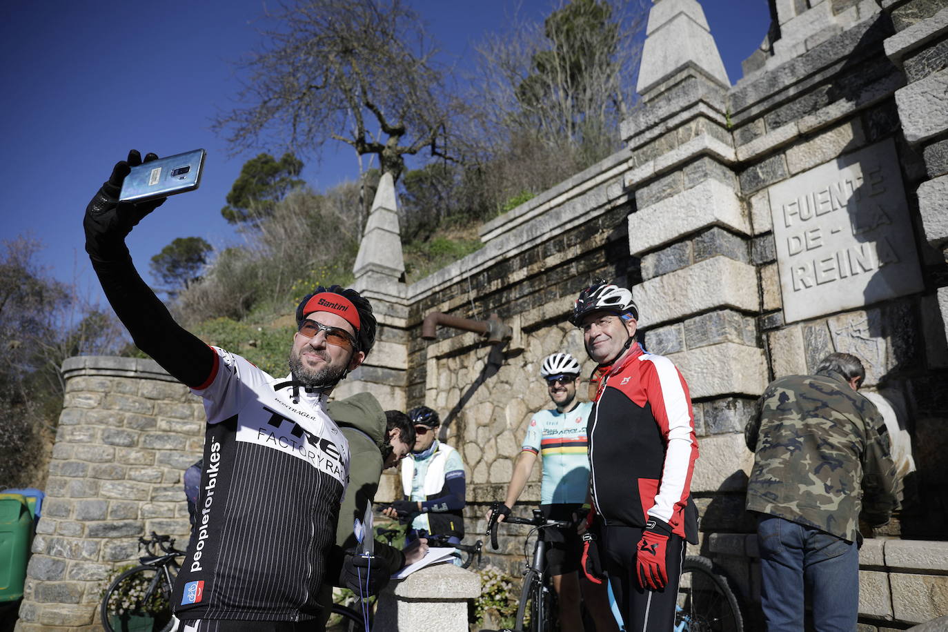 Fotos: Así es la subida a la Fuente de la Reina en Málaga