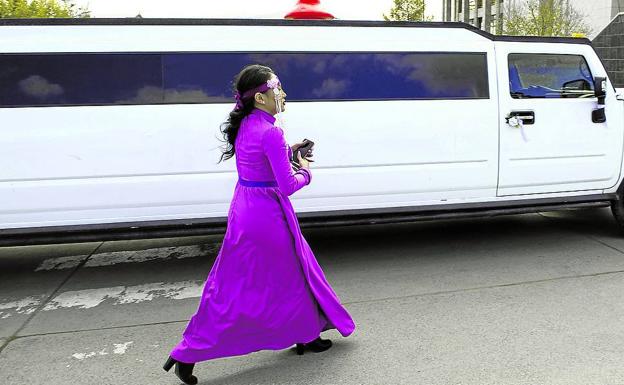 Opulencia en una boda en la capital, Ulán Bator.