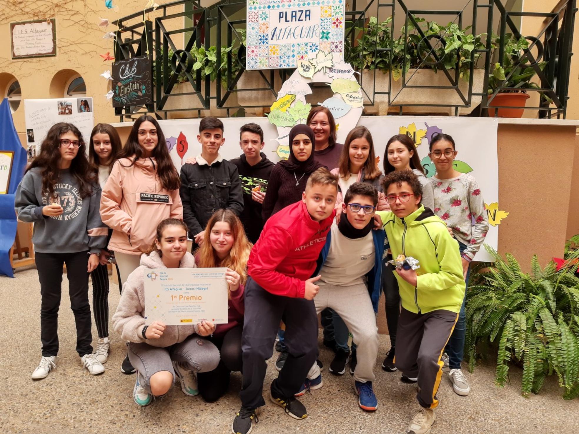 La seguridad en internet tiene premio escolar