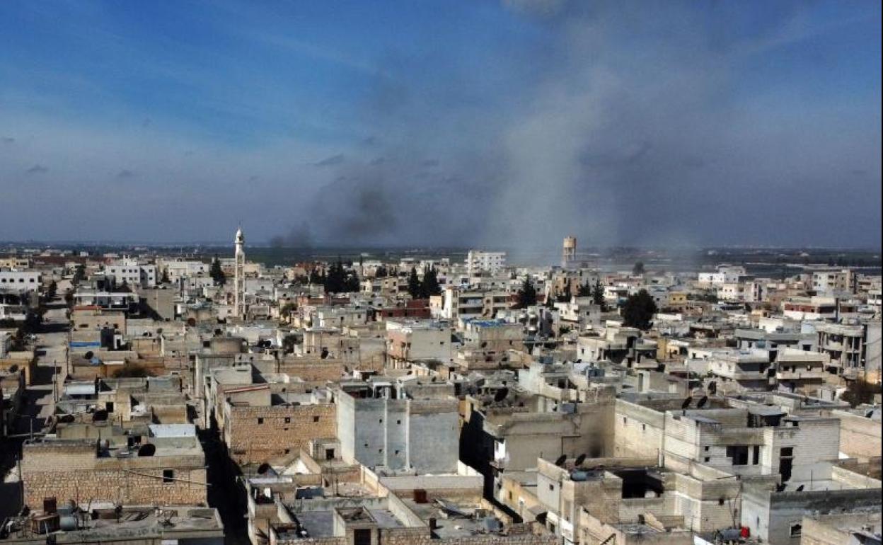 Decenas de soldados turcos mueren en un bombardeo en la provincia siria de Idlib