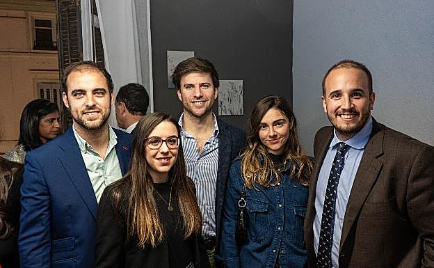 Fernando Garcia, Victoria Navarro, Pablo Corzo, Patricia Paz y Carlos Torres.