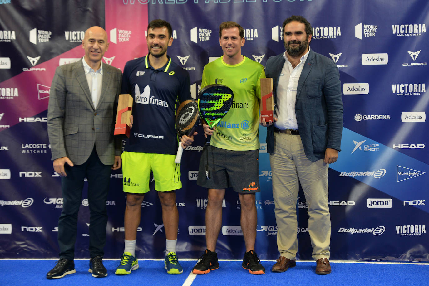 Paquito Navarro y Marta Marrero, números uno en solitario tras ganar el título en Marbella