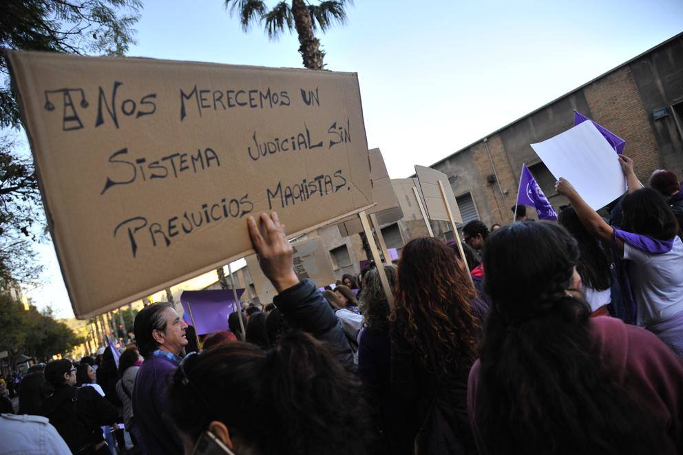 Fotos: La marcha del 8M en Málaga, en imágenes